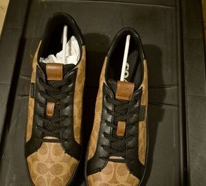 Men's Brown and Black Sneakers